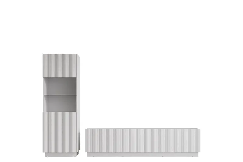 Torvalen Møbelsett for Stue, Hvit