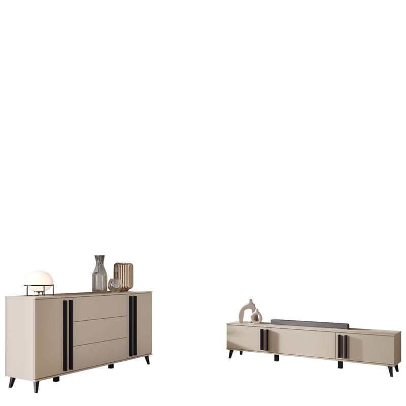 Torvos Møbelsett for stue - Beige - Møbler - Møbelsett - Møbelsett til stue