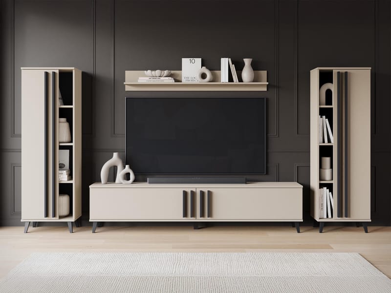 Torvos Møbelsett for stue - Beige - Møbler - Møbelsett - Møbelsett til stue