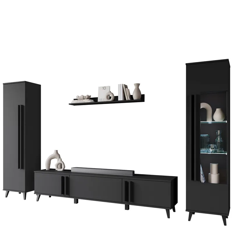 Torvos Møbelsett for stue, Svart