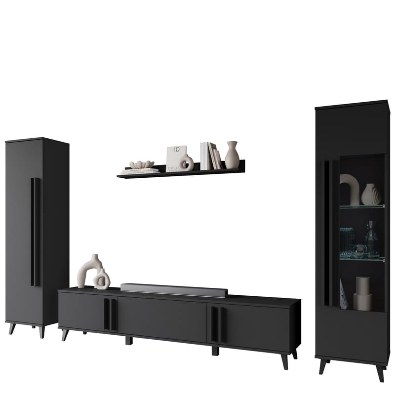 Torvos Møbelsett for stue, Svart