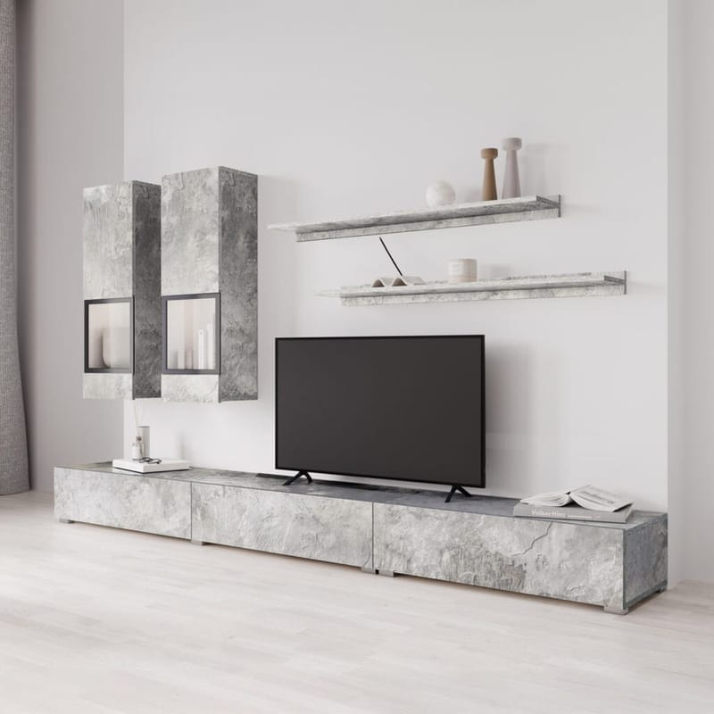 Veggenhet Baros - Betonglys - Møbler - Møbelsett - Møbelsett til stue