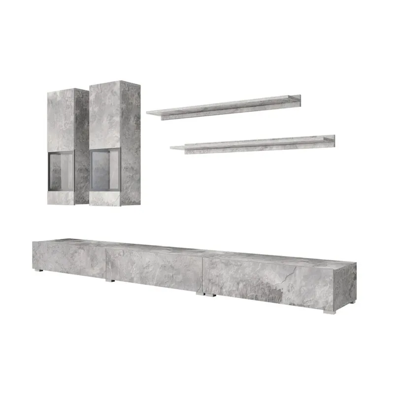 Veggenhet Baros, Betonglys