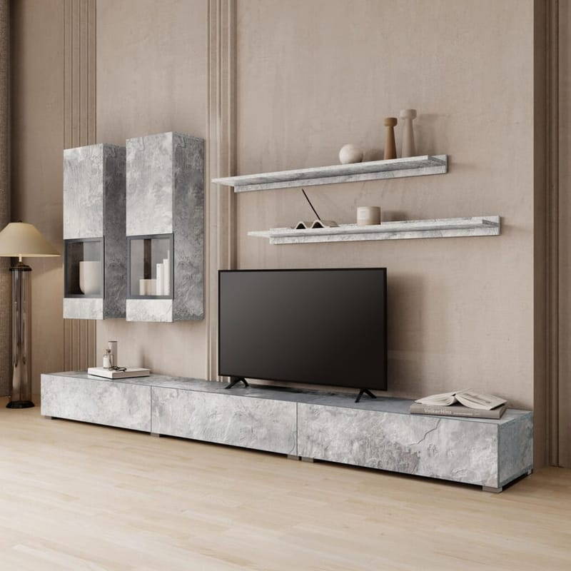 Veggenhet Baros - Betonglys - Møbler - Møbelsett - Møbelsett til stue