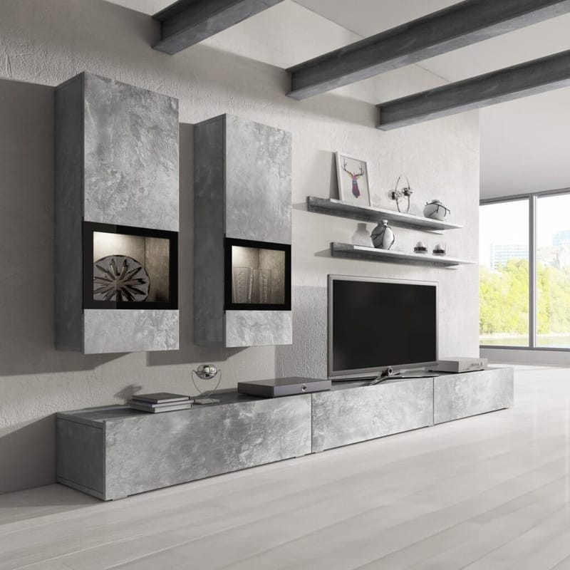 Veggenhet Baros - Betonglys - Møbler - Møbelsett - Møbelsett til stue