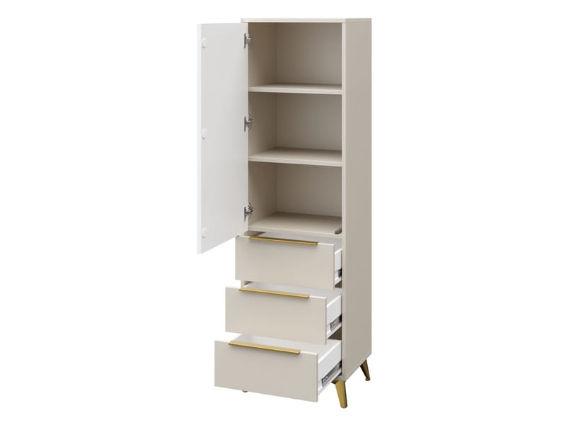 Vemdalen møbelsett til stue - TV-benk og høyskap - brun - Møbler - Møbelsett - Møbelsett til stue