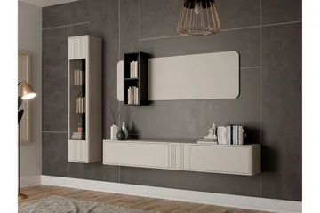 Zalricus Møbelsett for Stue - Beige - Møbler - Møbelsett - Møbelsett til stue