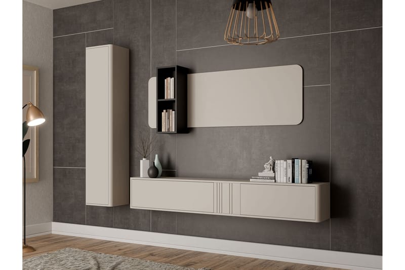 Zalricus Møbelsett for Stue - Beige - Møbler - Møbelsett - Møbelsett til stue