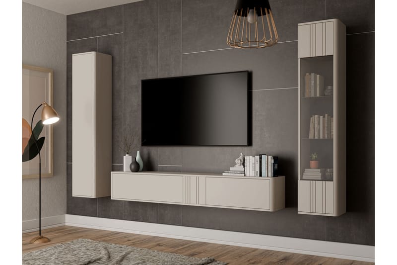 Zalricus Møbelsett for Stue - Beige - Møbler - Møbelsett - Møbelsett til stue