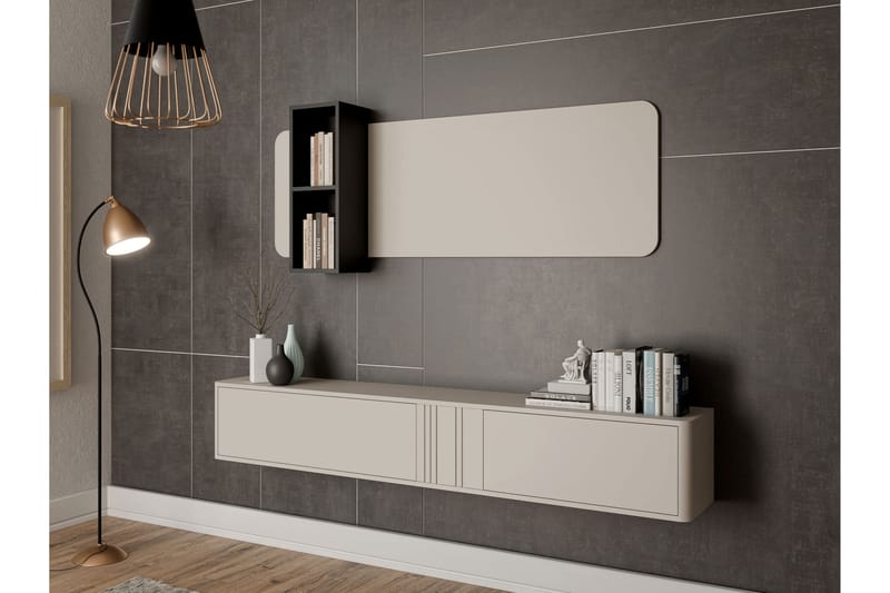 Zalricus Møbelsett for Stue - Beige - Møbler - Møbelsett - Møbelsett til stue