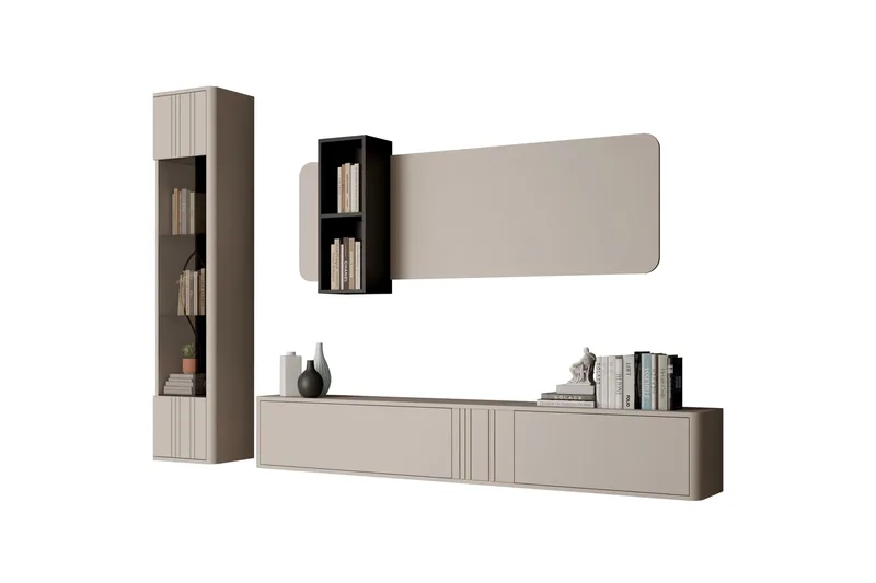 Zalricus Møbelsett for Stue, Beige