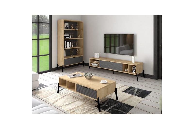 Zenric Møbelsett for Stue - Natur - Møbler - Møbelsett - Møbelsett til stue