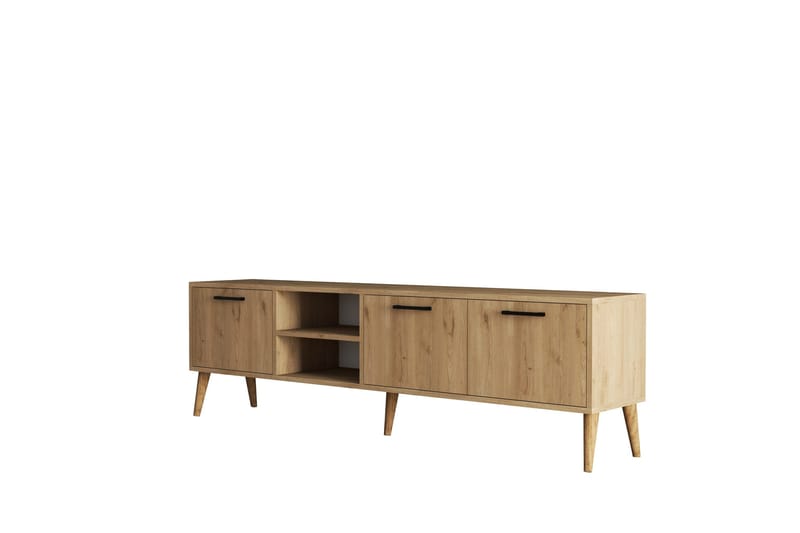 TV-benk og mediabenk Essexa TV-benk Ljusbrun, undefined