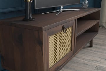 Julee TV-Benk 120x30 cm Brun - Hanah Home - Møbler - Mediamøbel & tv møbel - TV-benk & mediabenk