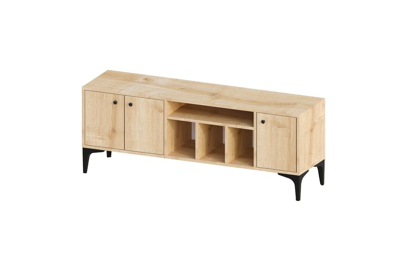 Luna TV-benk 150x40 cm Brun - Hanah Home - Møbler - Mediamøbel & tv møbel - TV-benk & mediabenk