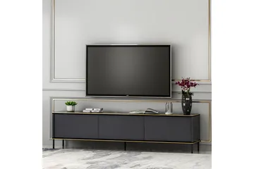 Imaj TV-benk 180x35 cm Svart - Hanah Home - Møbler - Mediamøbel & tv møbel - TV-benk & mediabenk