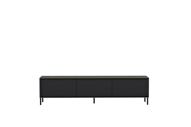 Imaj TV-benk 180x35 cm Svart - Hanah Home - Møbler - Mediamøbel & tv møbel - TV-benk & mediabenk