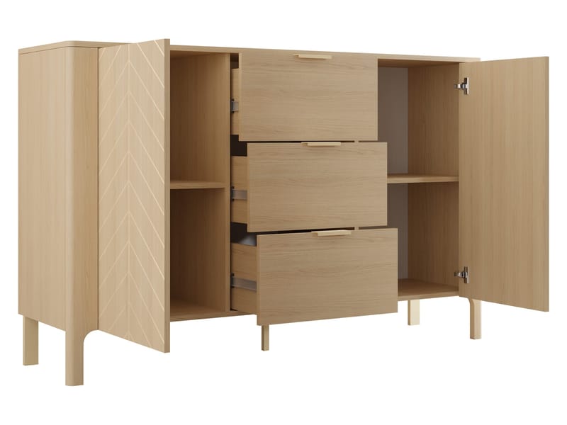 Aggarwal Skjenk 154 cm - Oppbevaring - Oppbevaringsmøbler - Sideboard & skjenker