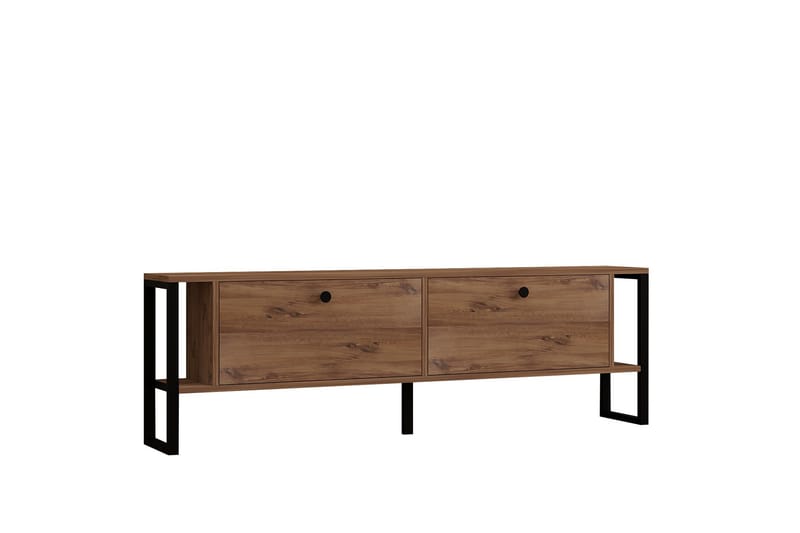 Ahu TV-benk 160 cm - Brun - Møbler - Mediamøbel & tv møbel - TV-benk & mediabenk