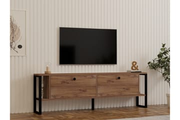 Ahu TV-benk 160 cm - Brun - Møbler - Mediamøbel & tv møbel - TV-benk & mediabenk