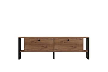 Ahu TV-benk 160 cm - Brun - Møbler - Mediamøbel & tv møbel - TV-benk & mediabenk