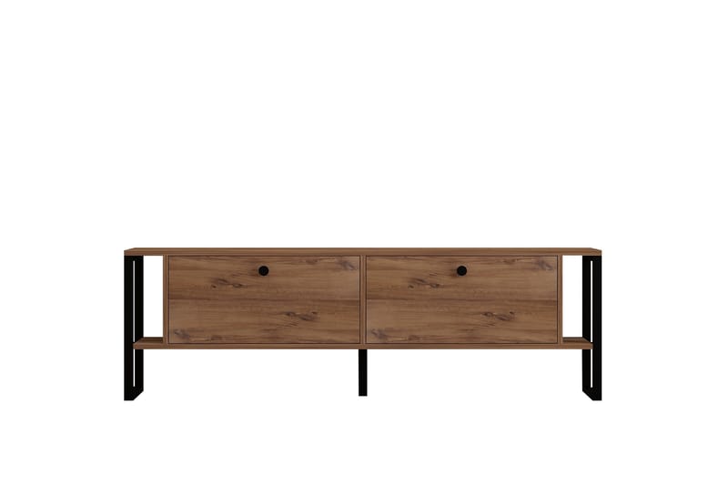 Ahu TV-benk 160 cm - Brun - Møbler - Mediamøbel & tv møbel - TV-benk & mediabenk