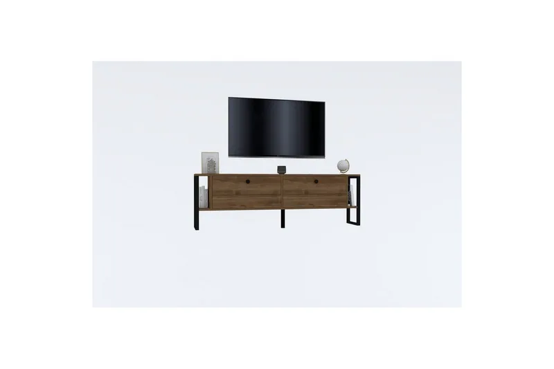 Ahu TV-benk 160 cm - Valnøtt - Møbler - Mediamøbel & tv møbel - TV-benk & mediabenk