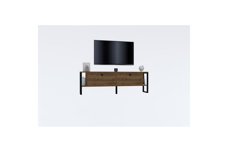 Ahu TV-benk 160 cm - Valnøtt - Møbler - Mediamøbel & tv møbel - TV-benk & mediabenk