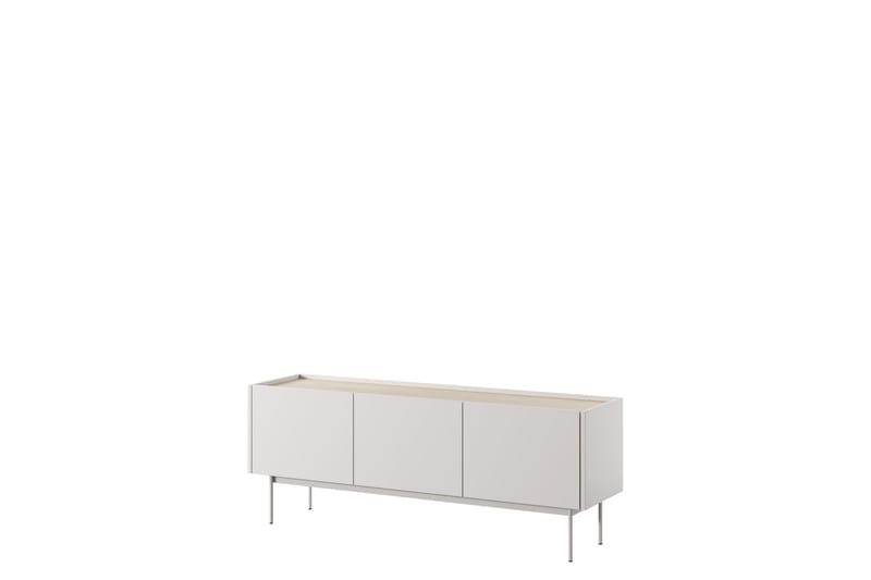Akansh TV-benk 144 cm - Beige - Møbler - Mediamøbel & tv møbel - TV-benk & mediabenk