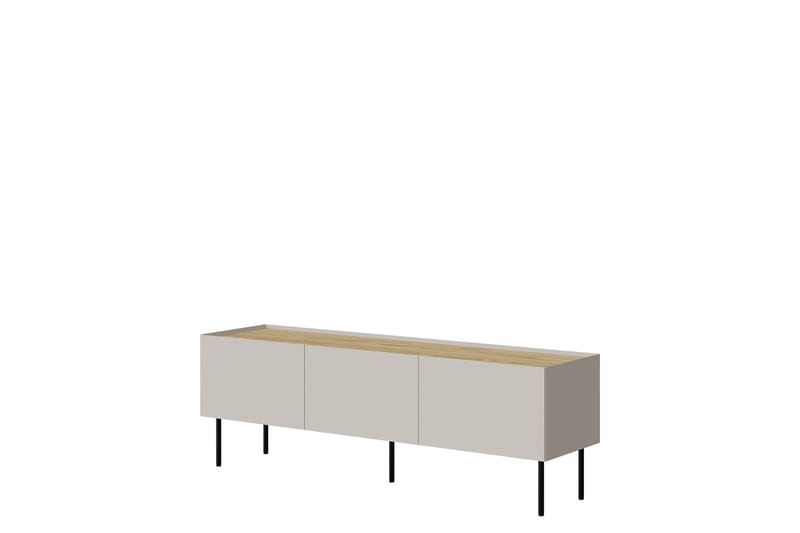 Akie TV-benk 150 cm - Beige - Møbler - Mediamøbel & tv møbel - TV-benk & mediabenk