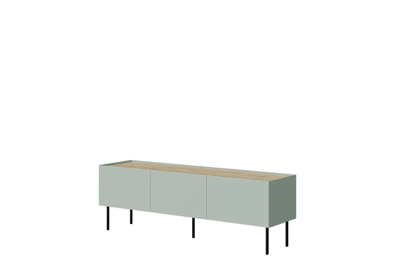 Akie TV-benk 150 cm, Grønn