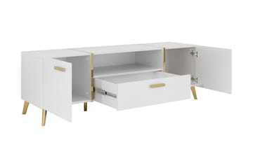 Akihiko TV-benk 154 cm - Cashmere - Møbler - Mediamøbel & tv møbel - TV-benk & mediabenk