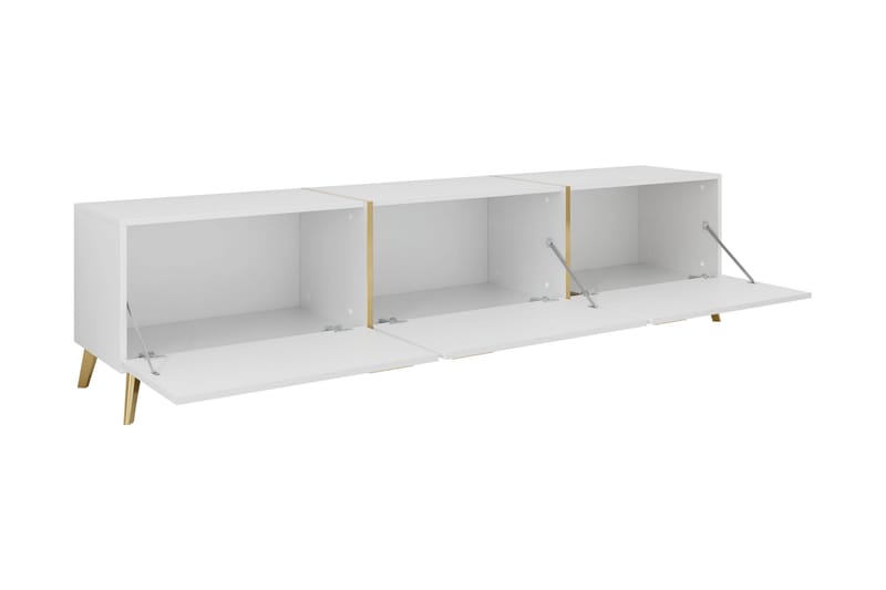 Akihiko TV-benk 204 cm - Cashmere - Møbler - Mediamøbel & tv møbel - TV-benk & mediabenk