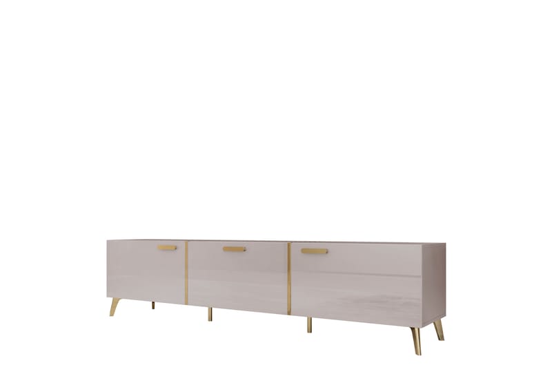 Akihiko TV-benk 204 cm - Cashmere - Møbler - Mediamøbel & tv møbel - TV-benk & mediabenk