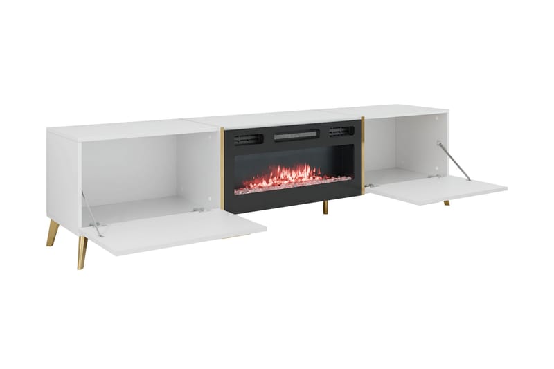 Akihiko TV-benk 214 cm - Cashmere - Møbler - Mediamøbel & tv møbel - TV-benk & mediabenk