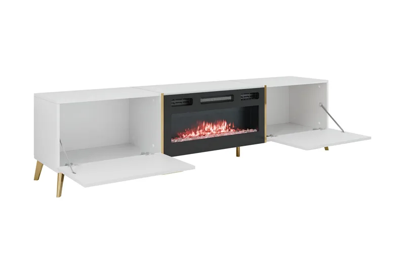 Akihiko TV-benk 214 cm - Cashmere - Møbler - Mediamøbel & tv møbel - TV-benk & mediabenk