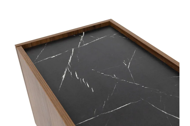 Akihito TV-benk 144 cm - Brun - Møbler - Mediamøbel & tv møbel - TV-benk & mediabenk