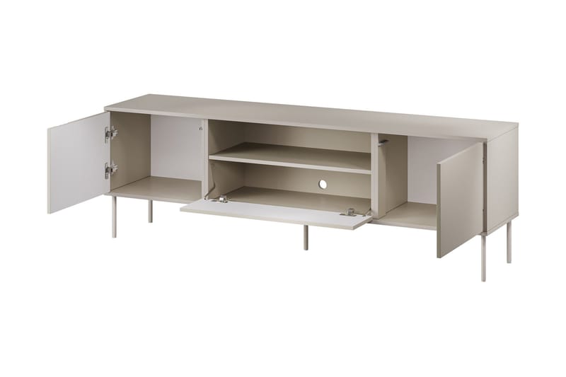 Akiko TV-benk 180 cm - Beige - Møbler - Mediamøbel & tv møbel - TV-benk & mediabenk
