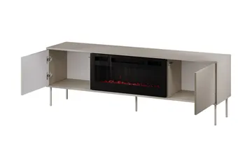 Akiko TV-benk 180 cm - Beige - Møbler - Mediamøbel & tv møbel - TV-benk & mediabenk