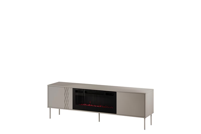 Akiko TV-benk 180 cm - Beige - Møbler - Mediamøbel & tv møbel - TV-benk & mediabenk