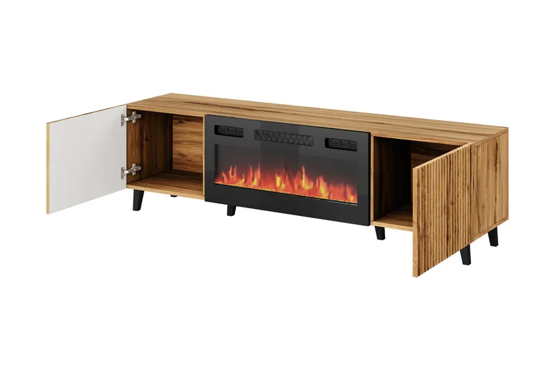 Akimasa TV-benk 181 cm - Natur - Møbler - Mediamøbel & tv møbel - TV-benk & mediabenk