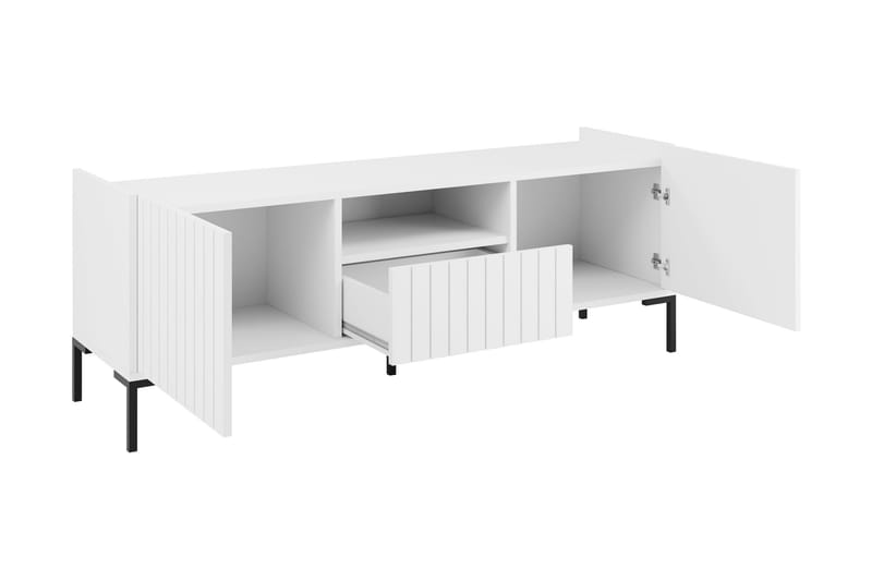 Akiya TV-benk 150 cm - Svart - Møbler - Mediamøbel & tv møbel - TV-benk & mediabenk