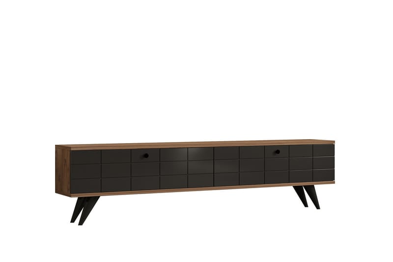 Alberi TV-benk 160 cm - Brun/Antrasitt - Møbler - Mediamøbel & tv møbel - TV-benk & mediabenk