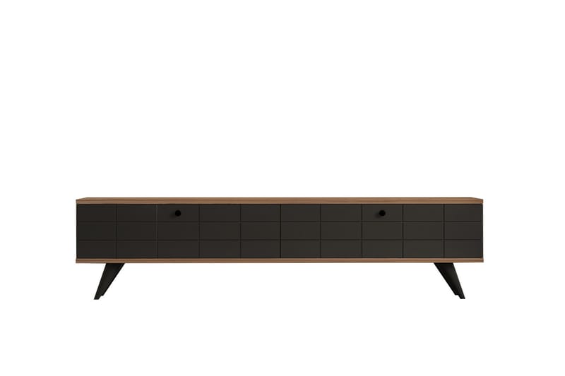 Alberi TV-benk 160 cm - Brun/Antrasitt - Møbler - Mediamøbel & tv møbel - TV-benk & mediabenk