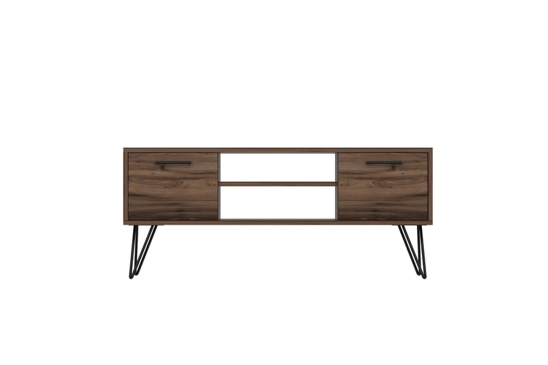 Almire TV-benk 35 cm - Valnøtt - Møbler - Mediamøbel & tv møbel - TV-benk & mediabenk
