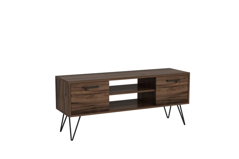 Almire TV-benk 35 cm - Valnøtt - Møbler - Mediamøbel & tv møbel - TV-benk & mediabenk