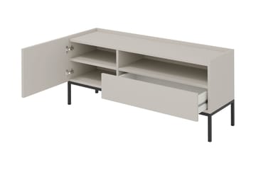 Amelus Gulvstående TV-benk 150 cm med Oppbevaring i Mørkt Tre - Brun - Møbler - Mediamøbel & tv møbel - TV-benk & mediabenk