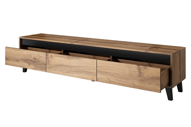 Amshyttan TV-benk 185 cm - Brun - Møbler - Mediamøbel & tv møbel - TV-benk & mediabenk