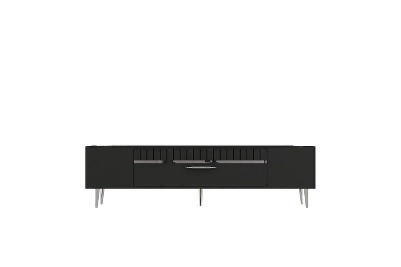 Anira TV-benk 150 cm - Antrasitt/Sølv - Møbler - Mediamøbel & tv møbel - TV-benk & mediabenk