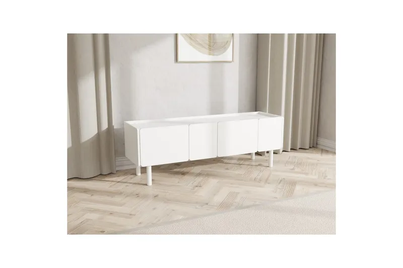 Anno TV-benk 160 cm - Hvit - Møbler - Mediamøbel & tv møbel - TV-benk & mediabenk